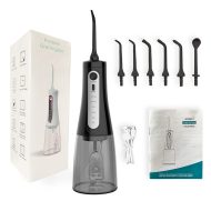پنج حالت کار با 350 میلی لیتر آب مخزن آب flosser دهان آبیاری بزرگ 7