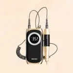دریل ناخن حرفه ای قابل شارژ 30000 دور در دقیقه، Scamander Electric E File Scamander قابل حمل، ابزار آسیاب ژل اکریلیک